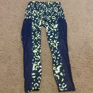 Multicolor Capri Leggings